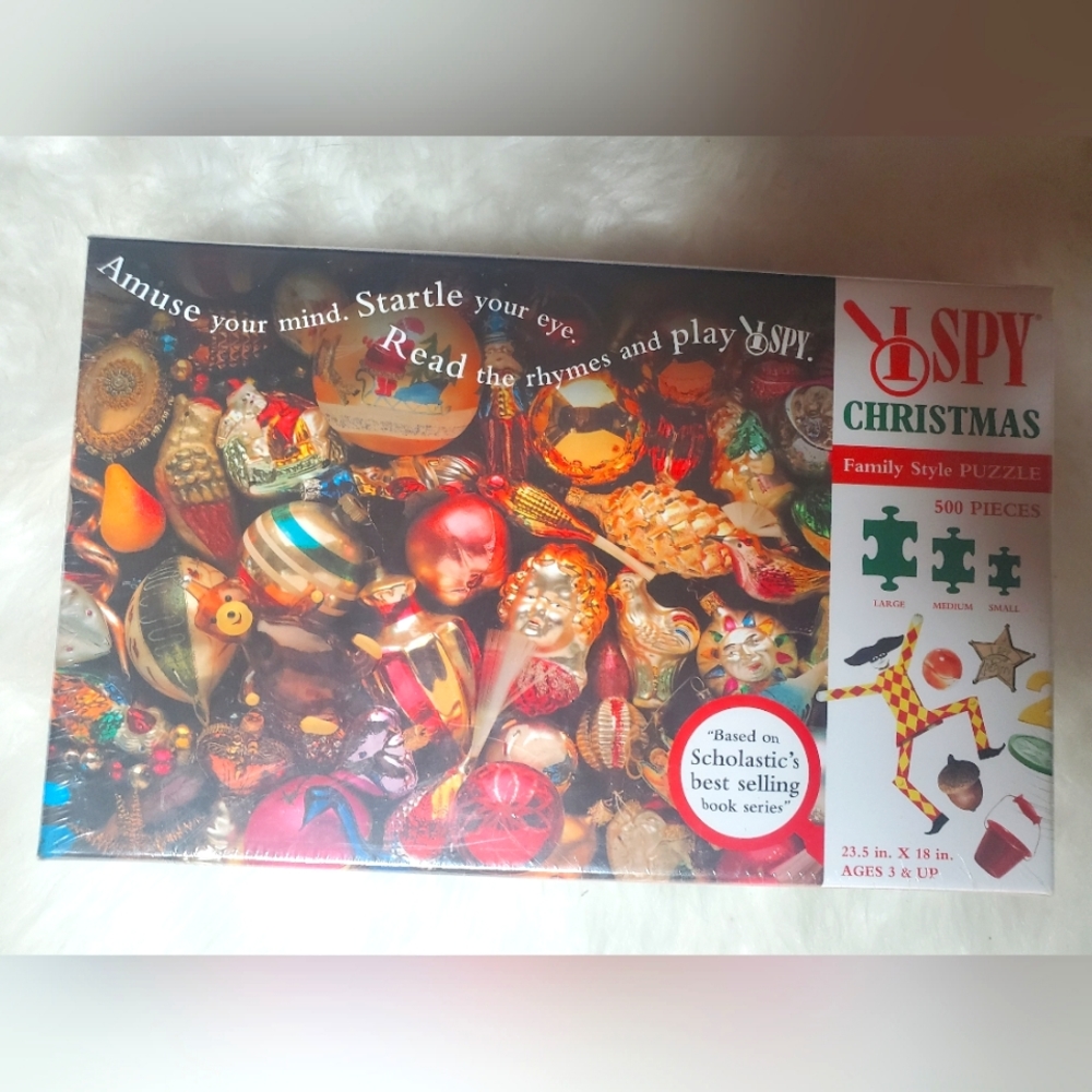 I Spy Christmas 500 piece puzzle